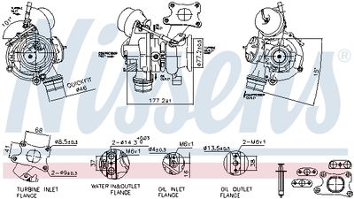 Charger, charging (supercharged/turbocharged) NISSENS 93276