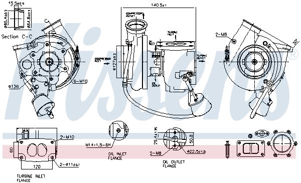NISSENS 93297 Charger, charging (supercharged/turbocharged)
