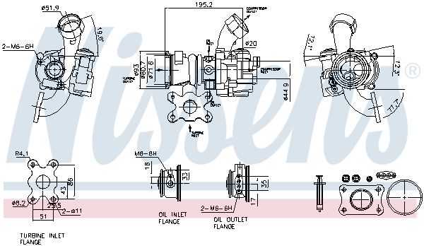 NISSENS 93305 Charger, charging (supercharged/turbocharged)