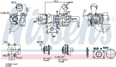 Charger, charging (supercharged/turbocharged) NISSENS 93305