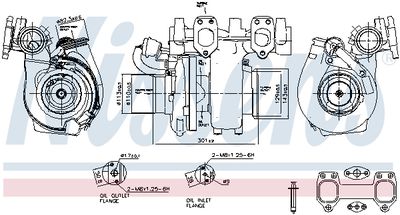 Charger, charging (supercharged/turbocharged) NISSENS 93335