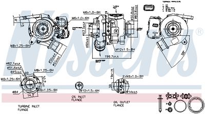 Charger, charging (supercharged/turbocharged) NISSENS 93432