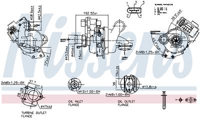 Charger, charging (supercharged/turbocharged) NISSENS 93463