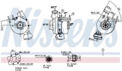 Charger, charging (supercharged/turbocharged) NISSENS 93483