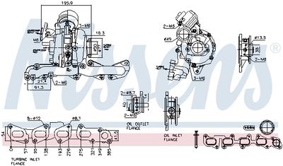 Charger, charging (supercharged/turbocharged) NISSENS 93506