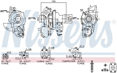Charger, charging (supercharged/turbocharged) NISSENS 93514