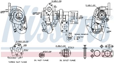 Charger, charging (supercharged/turbocharged) NISSENS 93559
