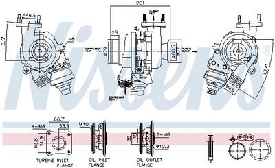Charger, charging (supercharged/turbocharged) NISSENS 93607