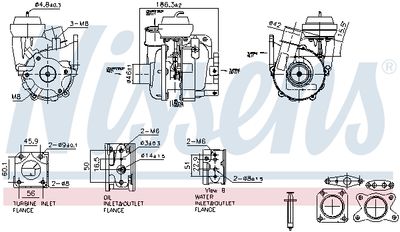 Charger, charging (supercharged/turbocharged) NISSENS 93615