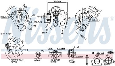 Charger, charging (supercharged/turbocharged) NISSENS 93636