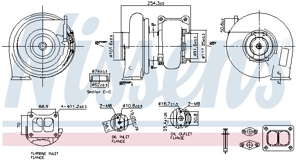 NISSENS 93652 Charger, charging (supercharged/turbocharged)