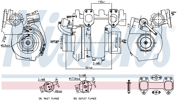 NISSENS 93692 Charger, charging (supercharged/turbocharged)