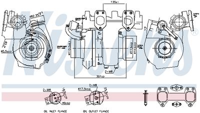 Charger, charging (supercharged/turbocharged) NISSENS 93692