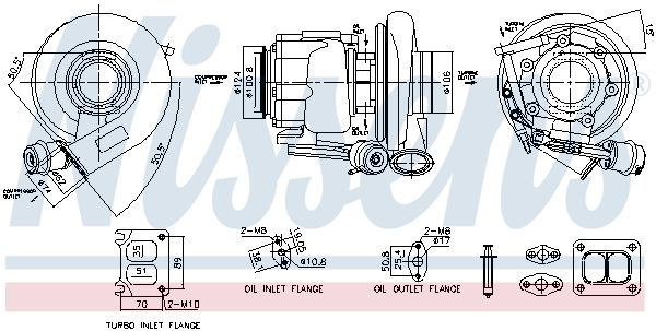 NISSENS 93717 Charger, charging (supercharged/turbocharged)