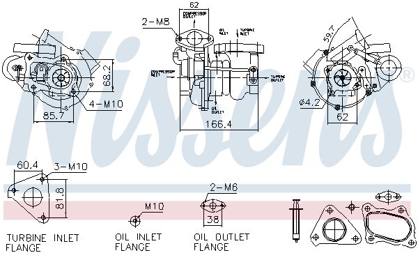 NISSENS 93732 Charger, charging (supercharged/turbocharged)