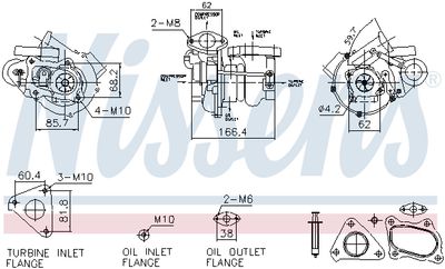 Charger, charging (supercharged/turbocharged) NISSENS 93732