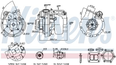 Charger, charging (supercharged/turbocharged) NISSENS 93755