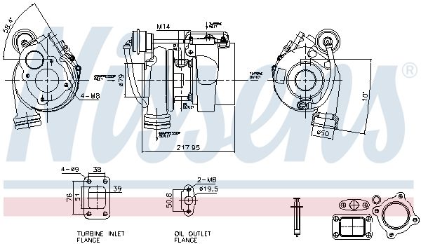 NISSENS 93760 Charger, charging (supercharged/turbocharged)
