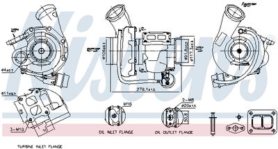 Charger, charging (supercharged/turbocharged) NISSENS 93762
