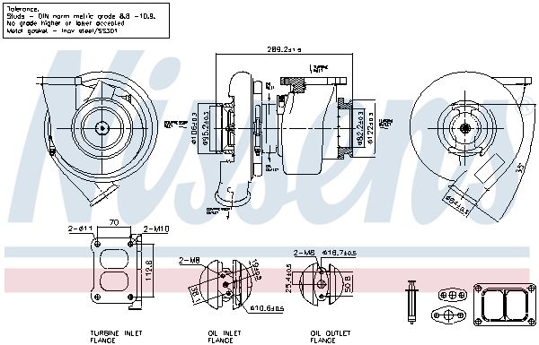 NISSENS 93773 Charger, charging (supercharged/turbocharged)