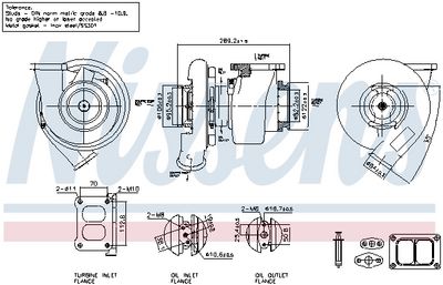 Charger, charging (supercharged/turbocharged) NISSENS 93773