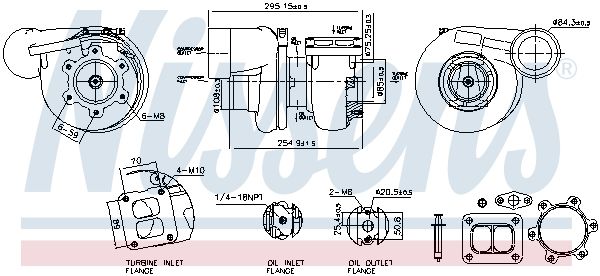NISSENS 93791 Charger, charging (supercharged/turbocharged)