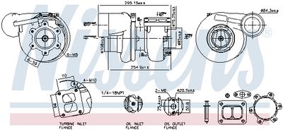 Charger, charging (supercharged/turbocharged) NISSENS 93791