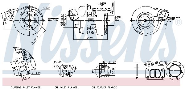 NISSENS 93792 Charger, charging (supercharged/turbocharged)