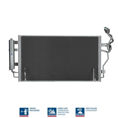 Condenser, air conditioning NISSENS 941299