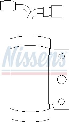 Dryer, air conditioning NISSENS 95075