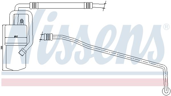 NISSENS 95375 Dryer, air conditioning
