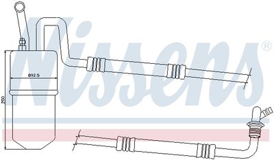 Dryer, air conditioning NISSENS 95395