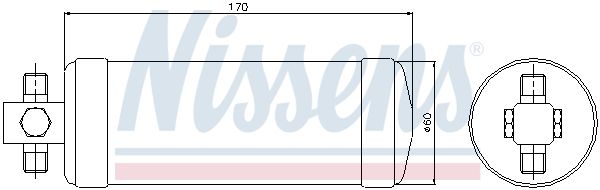 NISSENS 95418 Dryer, air conditioning