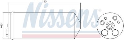 Dryer, air conditioning NISSENS 95430