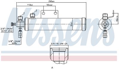 Dryer, air conditioning NISSENS 95511