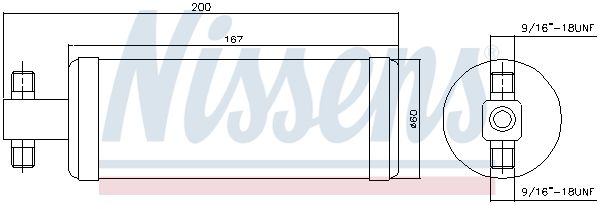 NISSENS 95979 Dryer, air conditioning