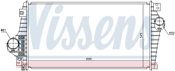 NISSENS 96399 Charge Air Cooler