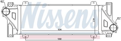 Charge Air Cooler NISSENS 96448