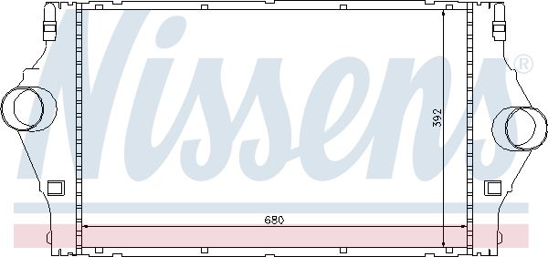 NISSENS 96778 Charge Air Cooler