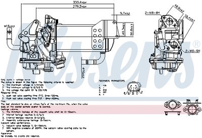 EGR Valve NISSENS 98230