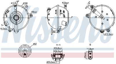 Expansion Tank, coolant NISSENS 996324