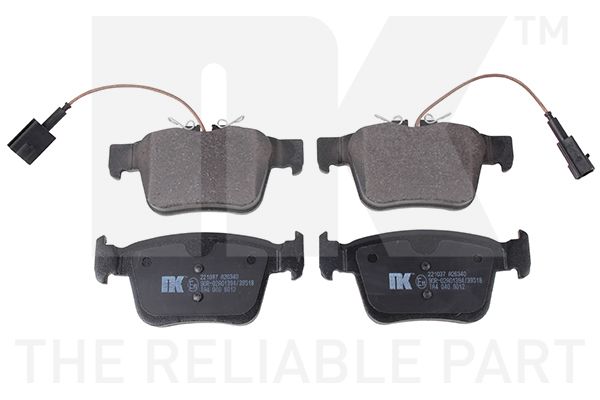 NK 221037 Brake Pad Set, disc brake