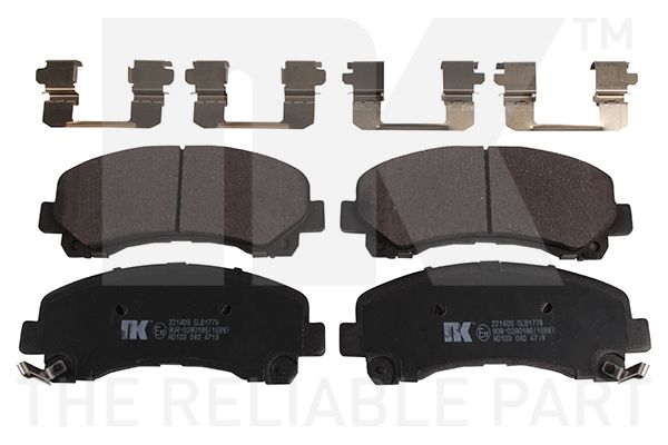 NK 221409 Brake Pad Set, disc brake