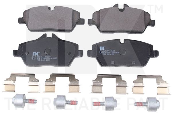 NK 221587 Brake Pad Set, disc brake