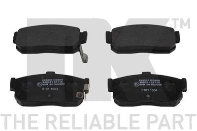 Brake Pad Set, disc brake NK 222237