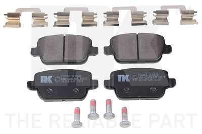 Brake Pad Set, disc brake NK 222567