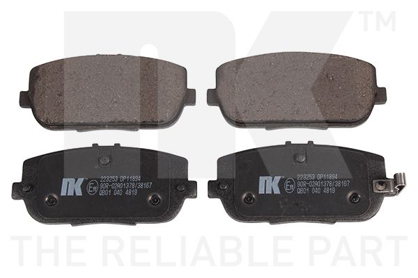NK 223253 Brake Pad Set, disc brake