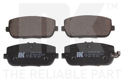 Brake Pad Set, disc brake NK 223253