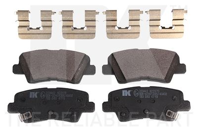 Brake Pad Set, disc brake NK 223442
