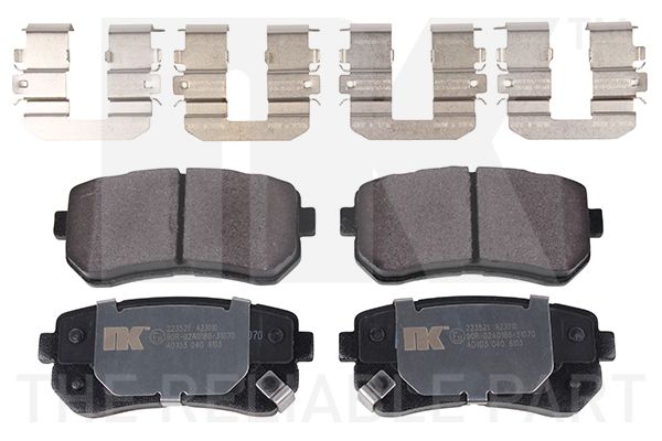 NK 223521 Brake Pad Set, disc brake